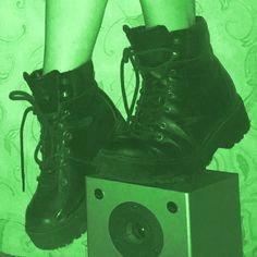 Green Emo Aesthetic Outfit, Green Rockstar Aesthetic, Green Poison Aesthetic, Goth Green Aesthetic, Green Vampire Aesthetic, Dark Green Aesthetic Outfit, Green Punk Aesthetic, Green Music Aesthetic