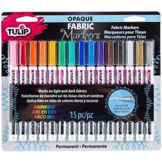 tulip opaque marker markers in assorted colors