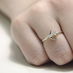 Gifts For Pilots, Airplane Jewelry, Travel Ring, Jewerly Ring, Morganite Engagement, Morganite Engagement Ring, Infinity Symbol, Cute Rings, Diy Schmuck