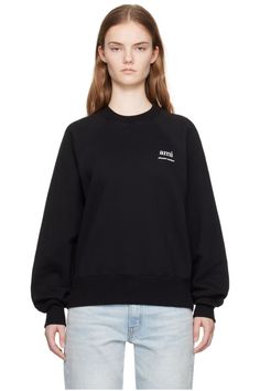 Discover great products at the best prices at Dealmoon. Black Ami Alexandre Mattiussi Sweatshirt. Price:$117.00 at SSENSE Paris Clothing, Ami Alexandre Mattiussi, Alexandre Mattiussi, Ami Paris