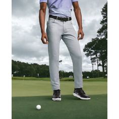 Nike Pga Golf Tour Flex Slim Fit Pants Sky Grey Colorway ++Mens 33x32++ New With Tags Fast Shipping Z10 Golf Bottoms With Pockets And 4-way Stretch, Casual Straight Leg Golf Pants, Sporty Straight Leg Pants With Belt Loops, Casual Straight Leg Pants For Golf, Casual Tapered Leg Golf Pants, Straight Leg 4-way Stretch Bottoms For Golf, 4-way Stretch Tapered Leg Golf Pants, 4-way Stretch Tapered Golf Pants, Casual Nike Golf Bottoms