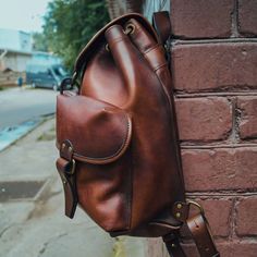 Backpack Handmade Full Grain Leather Backpack Travel Backpack | Etsy Classic Satchel Backpack For Outdoor, Classic Outdoor Satchel Backpack, Classic Leather Backpack With Leather Lining For Outdoor, Classic Leather Backpack With Leather Backing For Outdoor, Classic Outdoor Leather Backpack, Classic Brown Backpack For Outdoor Use, Classic Brown Backpack For Outdoor, Classic Leather Backpack For Outdoor, Leather Backpack For Travel