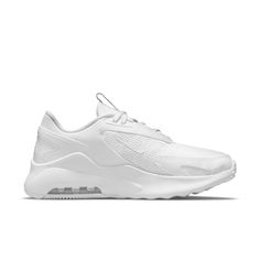 Nike Air Max Bolt CU4152-100 Nike Air Max Bolt, Air Max Style, Airy Aesthetic, Wavy Design, Nike Shoes Women, Round Toe Heels, Shoes Nike, Sleek Look, Low Cut