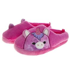 Snuggle up in pure Squishmallow softness with these adorable Winston the Owl Ladies Slippers! Crafted with a luxuriously soft fabric upper and lining, these slippers feel like a plush hug for your feet. The whimsical Winston the Owl design adds a touch of charm to your loungewear look, while the round toe design provides ample wiggle room for ultimate relaxation. Slip on and off with ease, thanks to the convenient slip-on style, perfect for lazy mornings and cozy evenings spent pampering yoursel Penguin Slippers, Rainbow Slippers, Girls Loungewear, Owl Girl, Fuzzy Boots, Ladies Slippers, Lazy Morning, Unicorn Girl, Kids Slippers