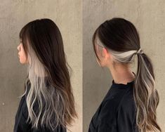 Hidden Hair Color, Boyfriend Diy, Diy Basket, Hair Dye Colors, Hair Inspiration Color