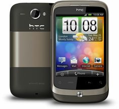 an htc cell phone is shown in this undated image from the company's official website