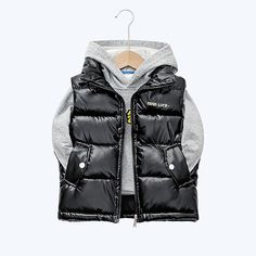 Season:Winter,Fall; Fabric:Polyester; Sleeve Length:Sleeveless; Look After Me:Machine wash; Gender:Boys; Style:Adorable,Active; Elasticity:Micro-elastic; Occasion:Daily,School; Kids Apparel:Down Coat; Age Group:Kids; Pattern:Plain; Age:3-13 Years; Front page:FF; Listing Date:08/22/2022; Bust:; Length: Sweater Cardigan Outfit, Waistcoat Fashion, Kids Vest, Girls Nightwear, Baby Jeans, Cotton Vest, Children Fashion, Kids Outerwear, Girl Coat