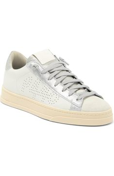 P448 Jack Sneaker (Women) | Nordstromrack Leather Mid-top Sneakers With Speckled Midsole, Mid-top Leather Sneakers With Perforations, Leather Sneakers With Speckled Midsole And White Sole, Leather High-top Sneakers With Speckled Midsole, Spring Leather Mid-top Sneakers, Mid-top Leather Sneakers For Spring, Spring Mid-top Leather Sneakers, Wishlist Summer, P448 Sneakers