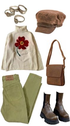 Cottagecore Outfit Winter, Winter Cottagecore Outfit, Cottagecore Outfit Ideas, Cottagecore Outfit, Zestaw Ikon, Nerdy Outfits, Cottagecore Outfits, Cottagecore Fashion