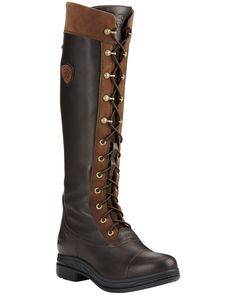 Ariat Women's Coniston Pro GTX Insulated English Boots, Brown Brown Waterproof Boots For Riding, Waterproof Gore-tex Boots, Adidas Slides, Slides For Women, Horse Blankets, Riding Boot, Equestrian Outfits, Equestrian Style, Gore Tex