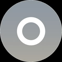 an image of a white circle in the middle of a gray circle with a grey background