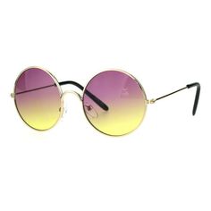 Kid's size round oceanic lens groovy 70s hippie sunglasses. (j3105col) Size: one size.  Color: Purple.  Gender: female.  Age Group: kids. Hippie Sunglasses, Sunglasses Purple, Circle Lens, Baby Backpack, Groovy 70s, Circle Lenses, 70s Hippie, Round Circle, Metal Sunglasses