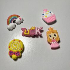 Princess Croc Charms - Lot Of 5 Jibbitz - Pink Theme Pink Theme, Shoes Stand, Libra Facts, Pink Themes, Croc Charms, Color Theme, Shoe Charms, Color Themes, Girls Accessories