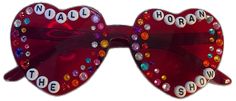 Love Heart Glasses, Heart Glasses, Niall Horan, Hand Decorated, United Kingdom, Sunglasses, Collage, Ships, Pins