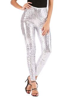 These plus size sparkling leggings feature a stylish design with silver sequins that provide a luxe look and feel. Be ready to shine in these durable, comfortable leggings that offer a flattering and supportive fit. Fully Lined - 4 Way Stretch Size Chart XS = Dress 0-2, Bust, 31"-32.5", Waist 23"-24, Hip 31"- 34"Small = Dress 4-6, Bust,33"-35", Waist 25-26", Hips 35"-37"Medium = Dress 8-10, Bust 35-36" Waist 27-28", Hips 38-39"Large =Dress 12-14,Bust,38-40, Waist,29-31", Hips 40-42"14/16 - Bust Sparkle Leggings, Flared Skater Skirt, Sequin Pencil Skirt, Sparkle Party, 1920s Flapper Dress, Comfortable Leggings, Long Leggings, Stretchy Leggings, High Waist Pants