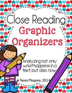 close reading graphic organizer for students to use with their writing and drawing skills in the classroom