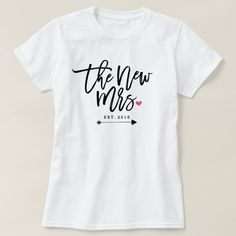 the new mrs t - shirt