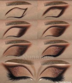 Cool Eyeshadow Looks Easy, Makeup Charts, Vibrant Makeup, نباتات منزلية, Eye Makeup Styles, Dramatic Eye Makeup