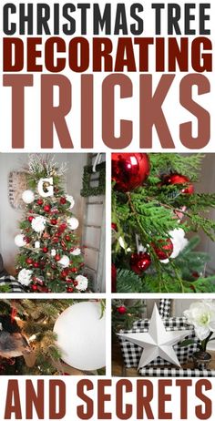 christmas tree decorating tricks and secrets