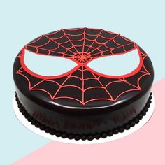 Spiderman Cake Indiagiftskart Spiderman Chocolate Cake, Miles Spiderman Cake, Spider Man Themed Cake, Miles Morales Spiderman Cake, Miles Morales Birthday Cake, Chocolate Cake For Kids, Spider Man Cake Design, Spider Man Cake Ideas