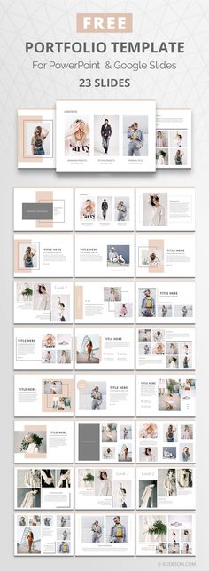 Portfolio Template for PowerPoint Photographer Portfolio Pdf, Photobooks Ideas, Portfolio Format, Pdf Portfolio, Presentation Inspiration, Free Portfolio Template, Portfolio Powerpoint, Portfolio Pdf, Graphic Portfolio