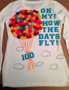 a t - shirt that says oh my how the days fly