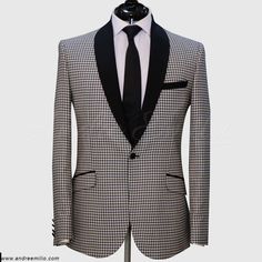 Benefits of Choosing our Off-White Gingham Suit Our tailors stitch to deliver the finest quality with superior fit as per your requirements. We have a catalog full of bespoke suiting designs where you can choose the suit design. If you don’t find what you are looking for. You can go with your own choice of suiting elements. Where you can choose suit lapels, buttons, jacket style and number of buttons on cuffs with your monogram embarrassed on jacket cuff. Bespoke suit is not only giving you an u Formal Houndstooth Blazer With Suit Collar, Formal Blazer With Houndstooth Pattern And Lapel Collar, Formal Houndstooth Pattern Blazer With Lapel Collar, Elegant Houndstooth Blazer With Notch Lapel, Semi-formal Houndstooth Blazer With Suit Collar, Semi-formal Blazer With Houndstooth Pattern And Suit Collar, Formal Houndstooth Suit With Notch Lapel, Formal Houndstooth Notch Lapel Suit, Formal Houndstooth Pattern Tailored Blazer