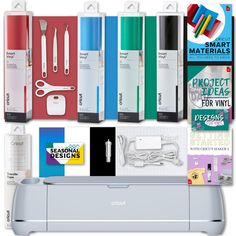 Cricut Maker 3 Machine Smart Vinyl & Tools Bundle Cricut Explore 3, Vinyle Cricut, Cricut Maker 3, Smart Materials, Welcome Card, Cricut Explore Air 2, Cricut Explore Air, Cardboard Tubes, Cricut Machine