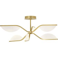 This 1 light Flushmount/Chandelier from the Sean Lavin Belterra collection by Visual Comfort Modern Collection (Formerly Tech Lighting) will enhance your home with a perfect mix of form and function. The features include a Natural Brass finish applied by experts.   Product Features Include: Brand: Visual Comfort Modern Collection  Collection: Sean Lavin Belterra  SKU: 700BLT30NB-LED930  UPC: 191963177899  Category: Chandelier  Finish: Natural Brass  Shade: Glass  Material: Aluminum  Designer: Se Flushmount Chandelier, Tech Lighting, Lighting Guide, Chandelier Ceiling Lights, Led Chandelier, Glass Material, Visual Comfort, Led Color, Midcentury Modern