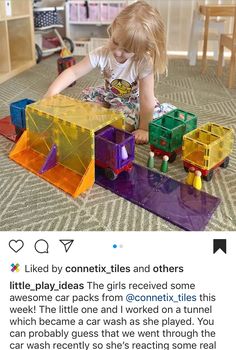 Connetix Tiles Storage, Magnatiles Storage, Free Family Activities