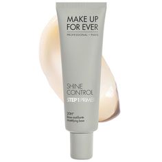 What it is: A mattifying makeup primer that absorbs oil to control shine, delivers a blurred, velvety finish, and extends makeup wear.Finish: NaturalSkin Type: Normal, Oily, and CombinationConcerns: OilHighlighted Ingredients: - Ginseng: Known to protect, promote radiant-looking skin, and maintain a smooth complexion.What Else You Need to Know: Achieve a blurred, matte complexion for up to 20 hours with the Step 1 Primer Shine Control. This comfortable formula is made with mineral clay powder, a Make Up Forever, Tinted Eyebrow Gel, Wedding Guest Makeup, Jouer Cosmetics, Mattifying Primer, Sephora Beauty, Eyebrow Gel, Natural Moisturizer, Make Up For Ever