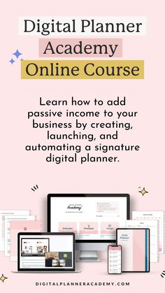 the digital planner course is available for students to learn how to use it in their classroom