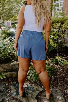 - Keep it casual in these trendy shorts! - Lightweight unlined material - A high elastic waistline with a faux drawstring accent tie - A faux zip fly accent - Functional side pockets as well functional low cargo style pockets - A relaxed silhouette that ends in straight mid-thigh length hemlines High Waist Shorts, Cargo Style, Trendy Shorts, Women Clothing Boutique, High Waisted Shorts, Online Womens Clothing, Boutique Clothing, High Waist, High Waisted