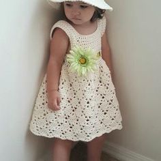 Toddler Girl Crochet Patterns, Lavender Chair, The Lavender Chair, Vestidos Bebe Crochet, Crochet Toddler Dress, Vintage Toddler Dress, Toddler Dress Patterns, Black Crochet Dress, Crochet Toddler