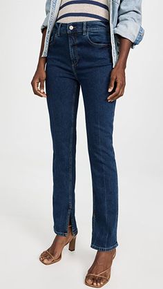 DL1961 Patti Straight High Rise Vintage Jeans | SHOPBOP Dl1961 Jeans, Skylark, Jeans Fabric, Fashion Editor, Vintage Jeans, Who What Wear, Straight Jeans, Denim Women, Stretch Denim