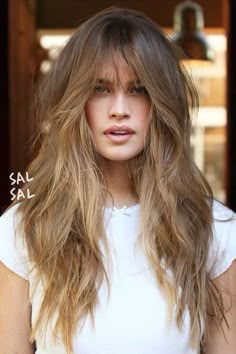 Cute Long Haircuts, Long Haircuts With Bangs, Long Shag Haircut, Long Shag, Shag Haircut, Long Hair With Bangs, Long Faces, Haircuts For Long Hair, Trending Hairstyles