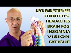 This Neck Technique Can Change Your Life...Neck Pain, Tinnitus, Headaches, Brain Fog! Dr. Mandell - YouTube Neck Headache, Neck Pain Exercises, Neck Problems, Dr Mandell, Neck Pain Relief, Acupressure Points