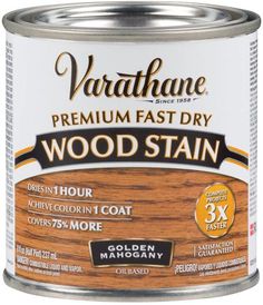 buy interior stains & finishes at cheap rate in bulk. wholesale & retail wall painting tools & supplies store. home décor ideas, maintenance, repair replacement parts Wood Stain Varathane, Varathane Wood Stain, Interior Wood Stain, Wood Conditioner, Cabinets Doors, Oil Based Stain, Wood Stains, Walnut Oil, Professional Paintings