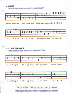 an image of music notes for the london bridge