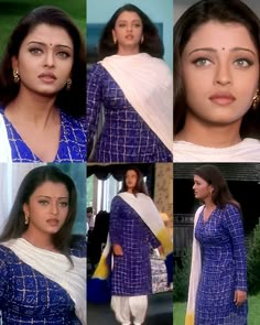 Bollywood, Aa Ab Laut Chalen Aishwarya Rai 90s Outfits, Aishwarya Rai Outfits, Aa Ab Laut Chalen, Aishwarya Rai 90s, Indian Fits, 90s Outfits, Ikkat Dresses, Architect Drawing