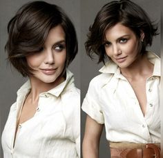 Katie Holmes Short Hair Bob, Katie Holmes Bob Haircut, Katie Holmes Hair Short, Katie Holmes Short Hair, Katie Holmes Bob, Katie Holmes Hairstyles, Katie Holmes Haircut, Katie Holmes Hair, Chic Short Hair