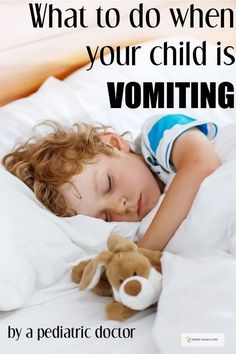 a young child sleeping in bed with the caption what to do when your child is committing