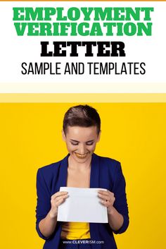 Before we jump into how to write the employment verification letter, however, let’s start by understanding what exactly it is and why employees ask for it. Employment Letter Sample, Employment Verification Letter, Employment Letter, Letter Of Employment, Business Letter Format, Employment Law