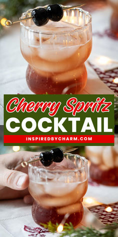 Looking for a holiday drink that’s as easy to make as it is elegant? This Cherry Spritz Cocktail combines a few simple ingredients to create a drink that’s light, flavorful, and delightfully unique. The cherry soda adds a fun and refreshing twist that pairs beautifully with the sparkling Prosecco. This is one recipe your guests will remember and ask about long after the party ends! Cherry Soda, Spritz Cocktail, After The Party, Holiday Drink, Christmas Cocktail, Christmas Cocktails, Christmas Cocktails Recipes, Holiday Drinks, A Drink