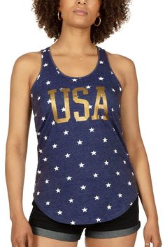 PRICES MAY VARY. BUTTERY SOFT Tipsy Elves patriotic shirts for women are crafted with high quality, comfy, wrinkle resistant, poly-cotton blend, our july 4th shirts for women are not only comfortable but stylish as well. VERSATILE MODERN FIT Tipsy Elves American Flag tank top women can level up your summer outfit this year. These 4th of july shirt are designed with a tailored cut for a stylish, wear-anywhere fit. WRINKLE RESISTANT Our fourth of july shirts for women are built with stay-crisp kni Usa Tank Top, American Flag Tank Top, Usa Tank, Tipsy Elves, Gold Shirt, Fourth Of July Shirts, Patriotic Outfit, 4th Of July Outfits, Usa Patriotic