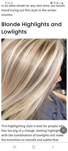 Coloring Blonde Hair, Hair Color Blondes, Blonde Hair Coloring, Honeycomb Blonde, Blonde Highlights And Lowlights, Blonde Highlights With Lowlights, Blonde Hair Hairstyles, Fall Blonde Hair Color, Blonde Lowlights