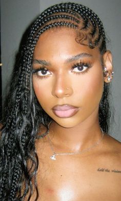 Glamorous Hairstyles, Hairstyles Female, Hairstyles For Ladies, Natural Girl, Feed In Braids Hairstyles, Braided Cornrow Hairstyles, Braids Hairstyles Pictures, Quick Braided Hairstyles, Protective Hairstyles Braids