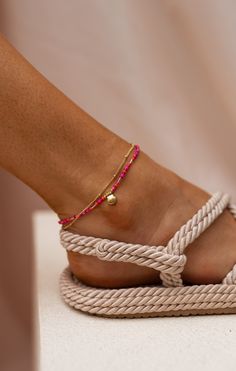 Perfect anklet that features delicate pink pearls that add a touch of femininity and charm. The centerpiece of the anklet is a beautiful shell pendant, creating a beach-inspired look that is perfect for adding a hint of coastal elegance to any outfit! Colors: pink - multicolor Pink Beaded Anklets For Summer, Pink Beaded Summer Anklets, Pink Tiny Beads Anklets For Summer, Pink Anklets With Tiny Beads For Summer, Adjustable Pearl Charm Anklets For Summer, Elegant Adjustable Pink Anklets, Elegant Pink Adjustable Anklets, Coral Jewelry For Summer Beach Occasions, Pink Summer Beach Jewelry