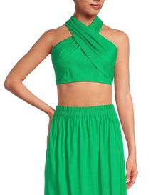 Shop for Gianni Bini Brea Linen Halter Neck Sleeveless Coordinating Blouse at Dillard's. Visit Dillard's to find clothing, accessories, shoes, cosmetics & more. The Style of Your Life. Versatile Sleeveless Crop Top For Night Out, Elegant Stretch Tank Top For Vacation, Versatile Sleeveless Crop Top With 4-way Stretch, Sleeveless Crop Top For Day Out, Solid Color Sleeveless Crop Top For Day Out, Chic Rayon V-neck Tank Top, Chic Stretch Halter Top Sleeveless, Chic Stretch Halter Top, Chic Stretch Sleeveless Crop Top