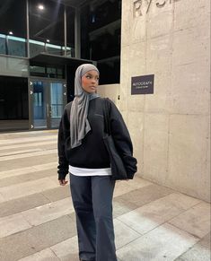 Hoodie Hijab, Street Hijab Fashion, Modest Summer Outfits